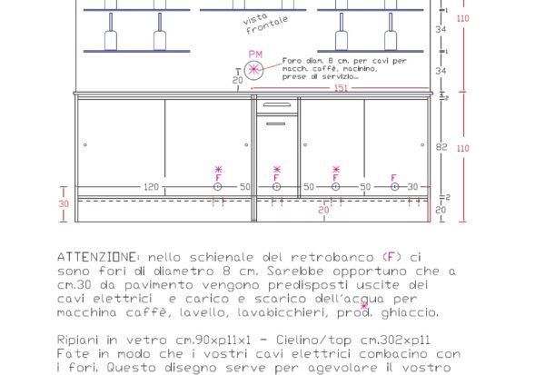 BANCO BAR MY LOVE - Marchiodoro, attrezzature da ristorazione, frigoriferi,  pizzeria, self service, banchi bar, lavastoviglie, lavapiatti, arredamenti  per negozi