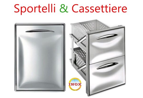 sportelli e cassettiere banchi frigo