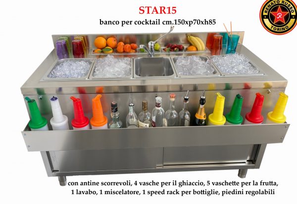 Cocktail Station in Pronta Consegna Consegna