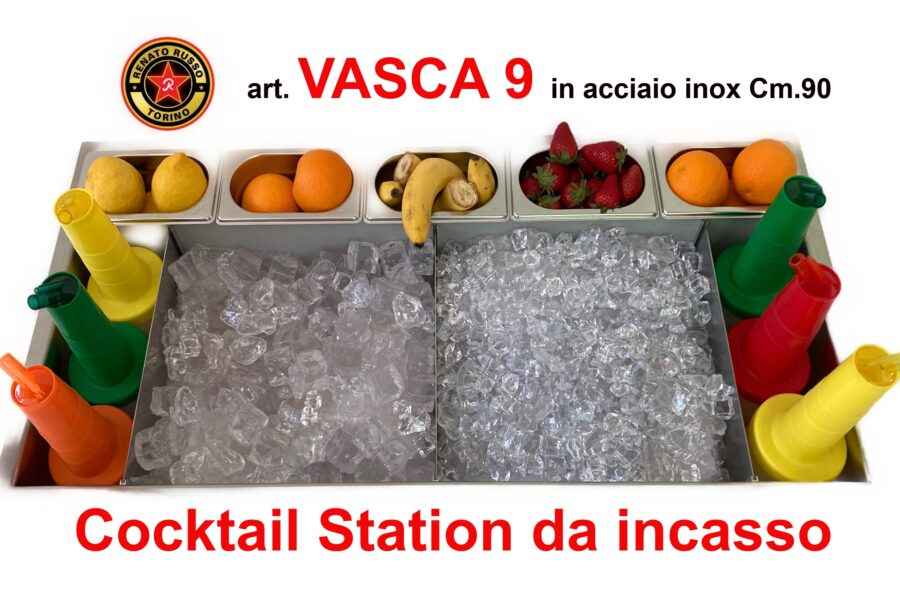 Vasca per cocktail da incasso